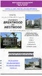 Mobile Screenshot of brentwoodapartmentsonline.com